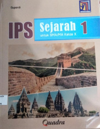 Image of IPS SEJARAH Untuk SMA/MA (1) Kelas 10