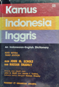 Image of KAMUS INDONESIA-INGGRIS