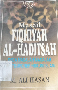 Image of MASAIL FIQHIYAH AL-HADITSAH