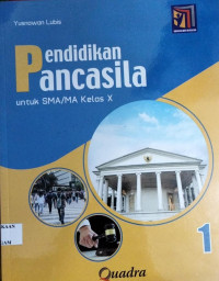 Image of PENDIDIKAN PANCASILA Untuk SMA/MA (1) Kelas 10